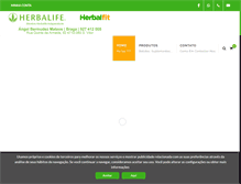 Tablet Screenshot of herbalfit.pt